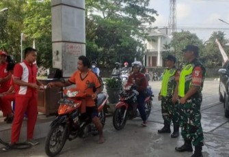 Pengamanan SPBU pasca kenaikan BBM