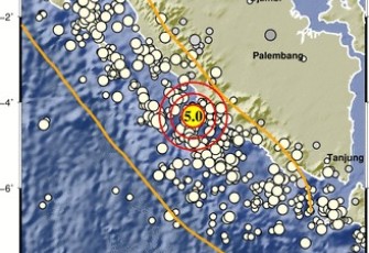 Parameter gempa di kabupaten Seluma provinsi Bengkulu 