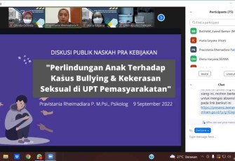 Diskusi Publik Desain Naskah Pra Kebijakan