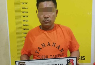 DS 38 tahun pelaku pembacokan di jalan cipta karya