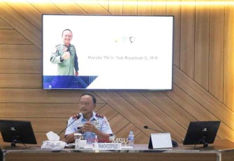 Pangkoopsud I saat exit briefing 