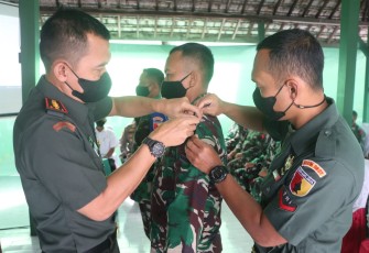 Dandim 0807/Tulungagung saat membuka pemberdayaan Koramil Model 