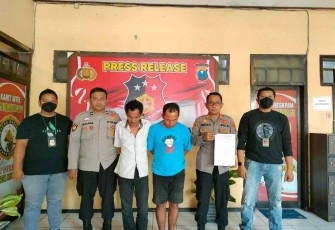 Dua pelaku pengeroyokan berhasil ditangkap polisi, Selasa (20/9)