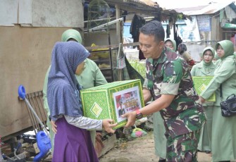 Paket sembako Koramil Loa Janan 