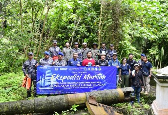 Tim Ekspedisi Maritim di Kabupaten Cilacap