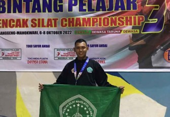 Serda Rico Peraih Medali Emas Pencak Silat Bintang Pelajar Championship