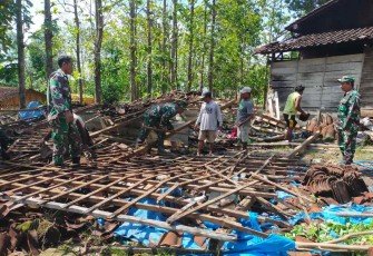 Karya bakti di wilayah terdampak bencana