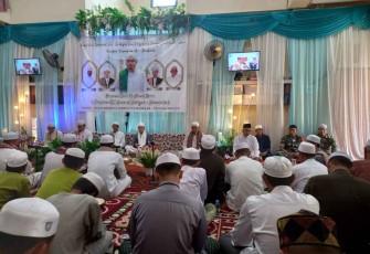 Peringatan maulid nabi Muhammad SAW di ponpes Salafiyah Al Raudhah