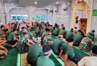 Peringatan Maulid Nabi Muhammad SAW di Kodim 14108/Mks