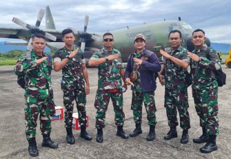 Atlet Paralayang Lanud Sutan Sjahrir 