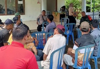 Silaturahmi bersama warga binaan 