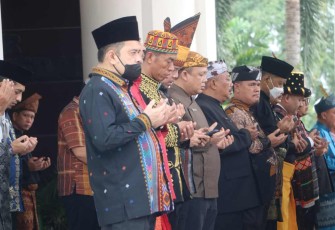 Pakaian adat Aceh warnai peringatan Hari Sumpah Pemuda Ke-94 di Pemko Medan