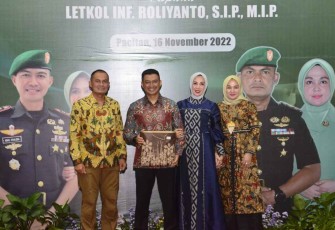 Malam pisah sambut Dandim Pacitan 