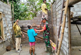 Program Kasam RTLH di wilayah Kodim 0801/Pacitan 