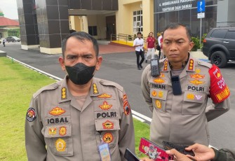 Kabid Humas Polda Jateng Kombes Pol Iqbal Alqudusy saat memberikan keterangan pers 