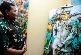 Lukisan Kasal di Galeri Nuno Art Jatinegara, Jakarta 