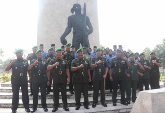 Ziarah rombongan Kodim 0807/Tulungagung 