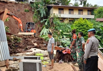 Banjir  dan tanah longsor di Jayapura 