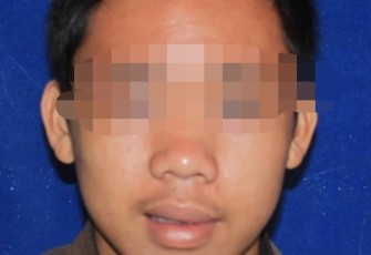 Tersangka saat diamankan