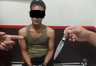 Terduga pelaku penganiayaan terhadap seorang pelajar di Bengkulu