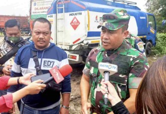 Aksi Dandim 0503/JB Bongkar Penimbunan Solar Ilegal