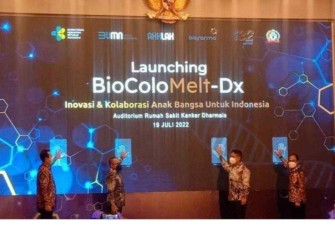 Launching alat deteksi kanker usus di RS Kanker Dharmais Jakarta 