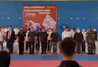 ​​​Pembukaan Pra Porprov Taekwondo Jateng