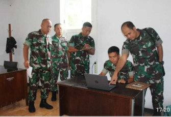 Pelaksanaan Wasgiat Sistek Info TNI AD TA 2022