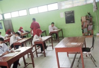 Pelaksanaan ujian seleksi perangkat desa di wilayah binaan