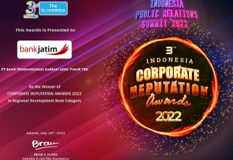 Sertifikat PR CORPORATE 2022 Bank Jatim