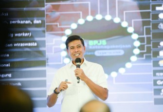 Dirut BPJS Ketenagakerjaan Anggoro Eko Cahyo (foto : BPJS Ketenagakerjaan untuk Klikwarta.com)