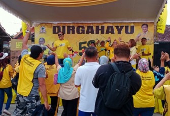 Peringatan HUT ke- 58 Partai Golkar di DPD Partai Golkar Kota Blitar