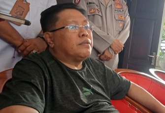 Walikota Blitar Santoso Saat Dihubungi Awak Media di Rumah Dinasnya, Selasa 13 Desember 2022.