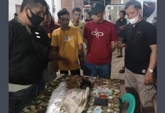 Pasca penggeledahan, polisi temukan barang bukti dari pelaku