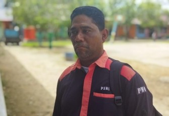 Ketua Persatuan Wartawan Online (PWO) Hasbi Abu Bakar. 
