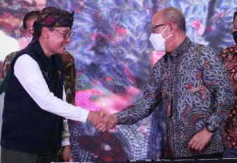 Bank Jatim MoU bersama BPPSDMP Dukung Pemberdayaan Petani Milenial