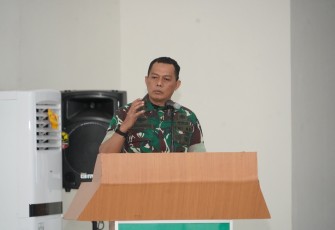 Kepala Seksi Rencana Korem 022/Pantai Timur Letkol Kav A.R Dalimunthe, S.E., M.M.