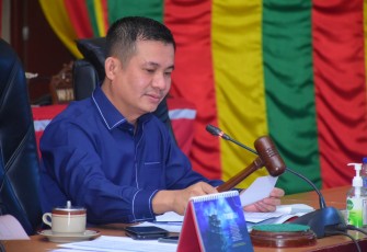 Ketua DPRD Kabupaten Lingga Ahmad Nasirudin