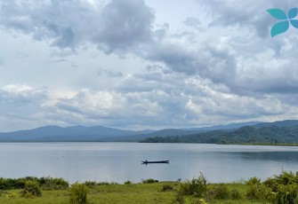 Danau Lindu yang terletak di Kabupaten Sigi, Sulawesi Tengah 