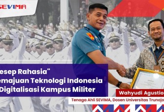 Workshop Transformasi Smart Campus di Gedung Maspardi Akademi Angkatan Laut Surabaya, Kamis (22/12).