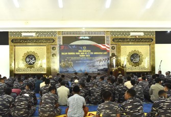 Koarmada III saat Laksanakan Doa Bersama