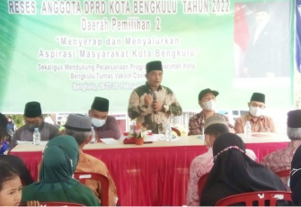 Anggota DPRD Kota Bengkulu Iswandi Ruslan
