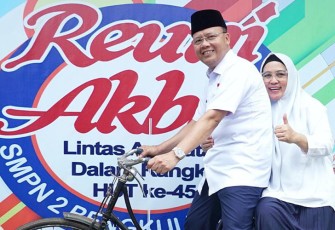 Reuni Akbar lintas angkatan SMPN 2 Bengkulu Selatan