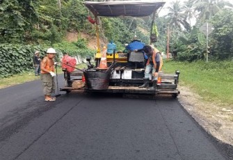 Kementerian PUPR Tingkatkan Kualitas Jalan Nasional di Maluku Utara