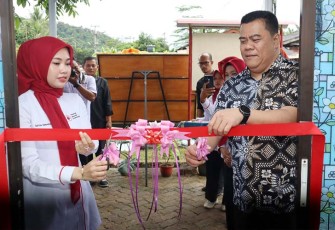 Pj Sekda dan Ketua PMI Bintan Resmikan Gerai Donor Darah