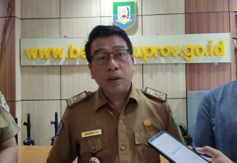 Kepala Biro Ekonomi Provinsi Bengkulu Zahirman Aidi 