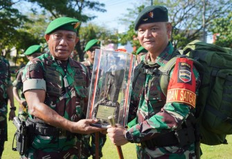Pangdam Kasuari Apresiasi Yonif 136/TS Telah Rampungkan Tugas Pamtas Kewilayahan Dengan Baik