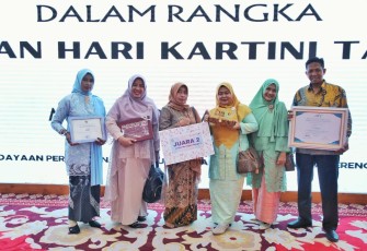 TP PKK Kabupaten Asahan Raih Juara II Perlombaan Dalam Peringatan Hari Kartini Tingkat Provsu Tahun 2023