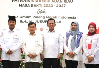 Pelantikan Dewan Kehormatan dan Pengurus PMI Provinsi Kepri Masa Bakti 2022-2027