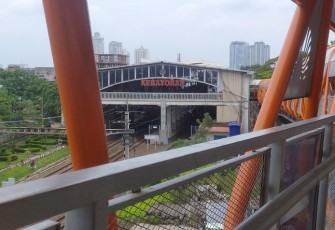 Stasiun Kebayoran Lama, Rabu (8/2/23). Sumber : Khusnul Khatimah